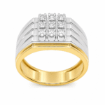 Men's Diamond Ring-RMDG4