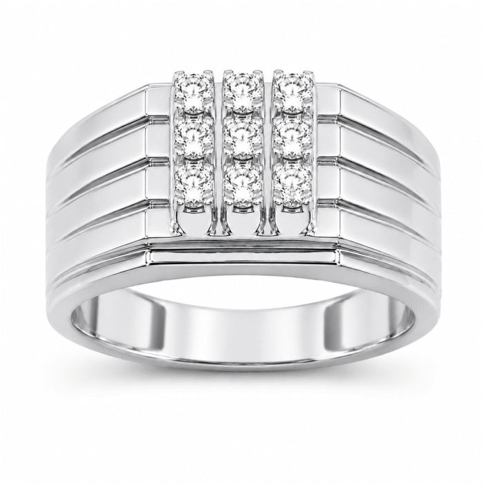 Men's Diamond Ring-RMDG4 - Image 9