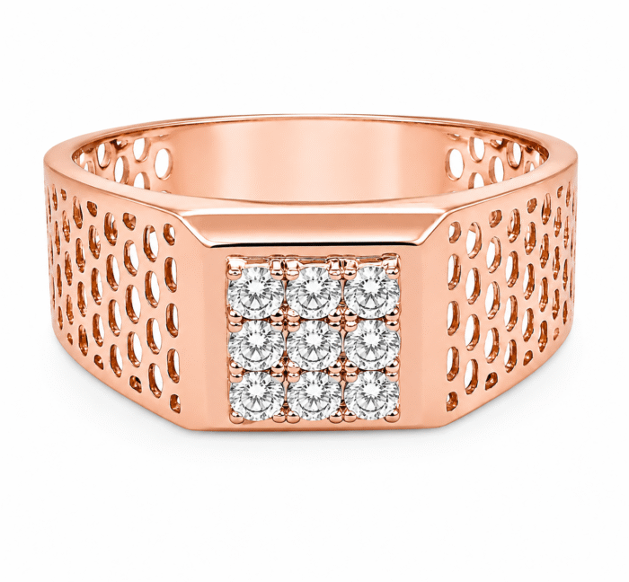Men's Diamond Ring-RMDG5 - Image 9