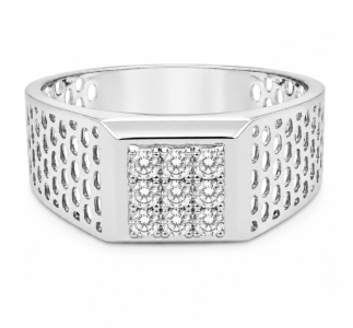 Men's Diamond Ring-RMDG5 - Image 10