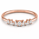 Dazzling Nine Stone Diamond Ring - Image 5