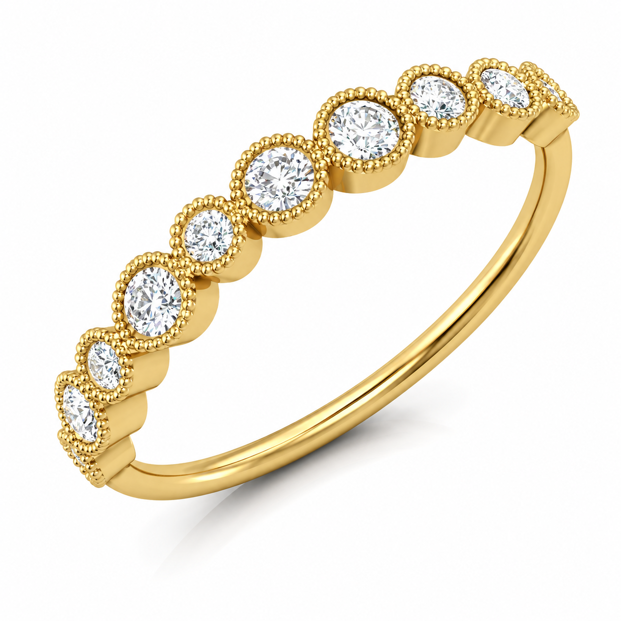 Cover Elven Diamond Engagement Ring - S18