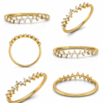 Fancy Seventeen Stone Diamond Ring-S5 - Image 3
