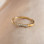 nine-line Diamond Engagement Ring - S29 - Image 4