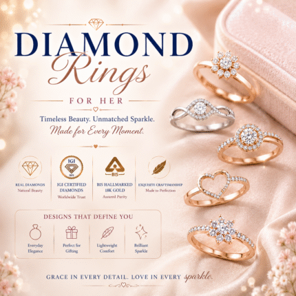 Diamond Ring for Girls