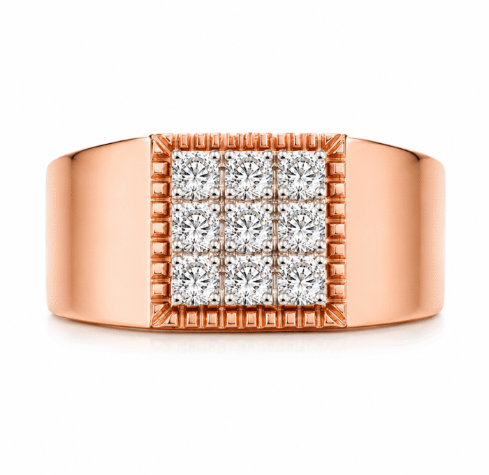 Men's Diamond Ring-RMDG6 - Image 6