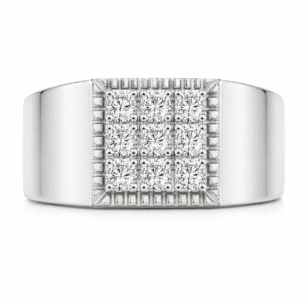 Men's Diamond Ring-RMDG6 - Image 4